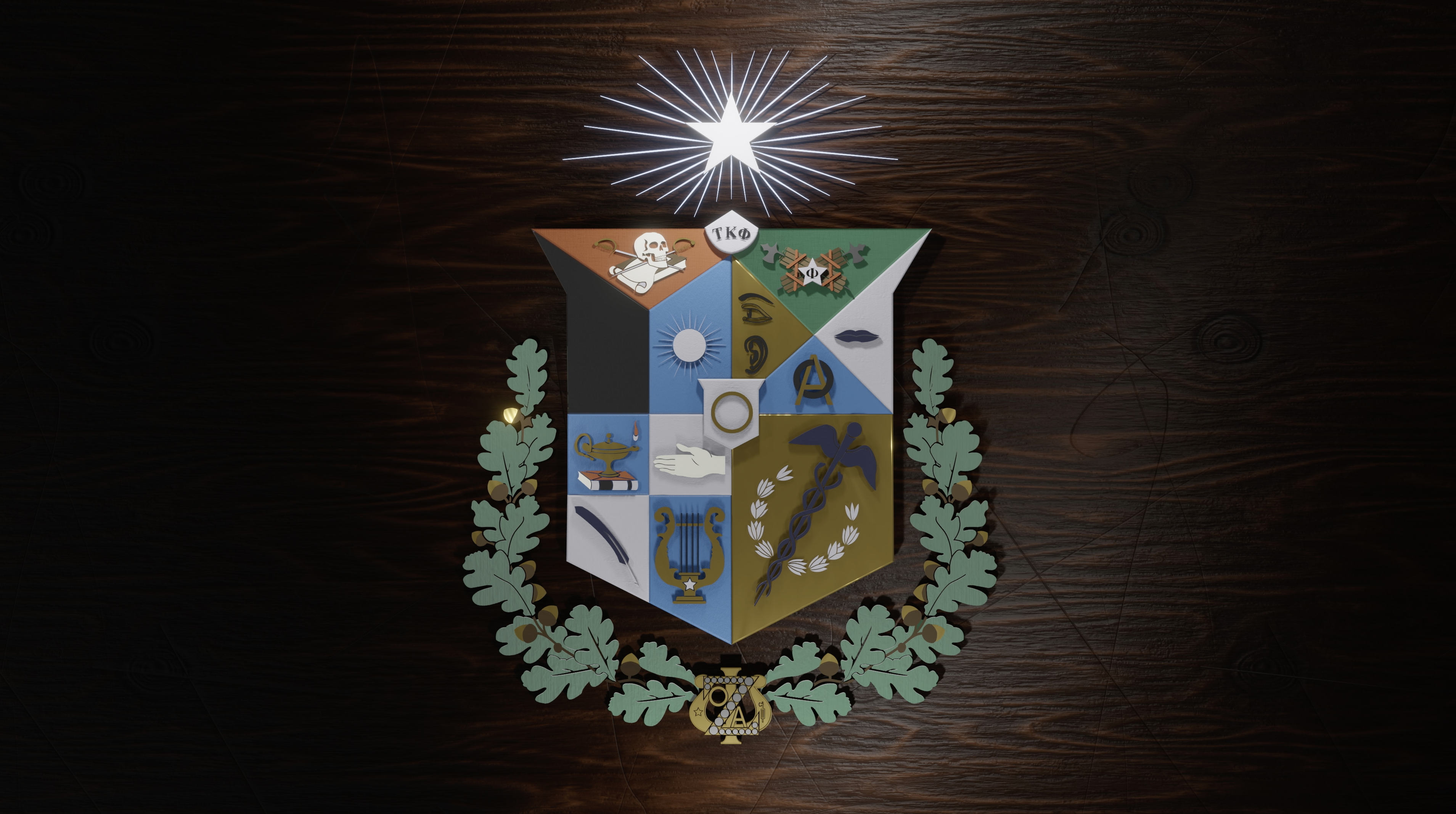 Zeta Psi Escutcheon